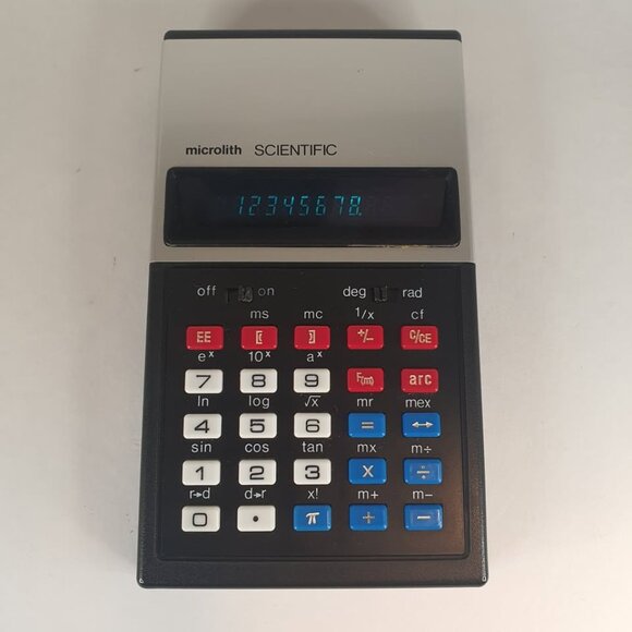 Retro Microlith Scientific Model 205 Calculator - Picture 1 of 10